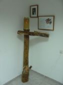 The memorial corner in the conference room