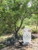 A commemoration on the path near Ein Eshchar and Hirbat Ga'aton. photo by: Yochai Korem